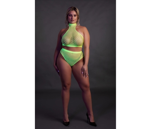 Turtle Neck and High Waist Slip