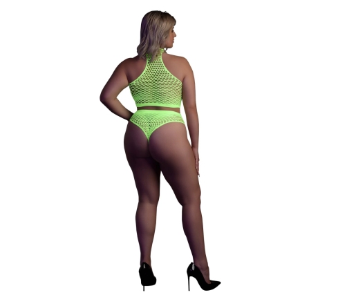 Turtle Neck and High Waist Slip