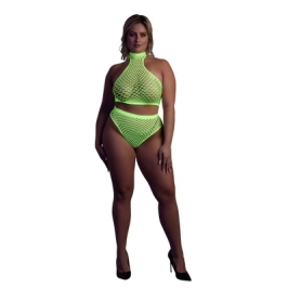 Turtle Neck and High Waist Slip
