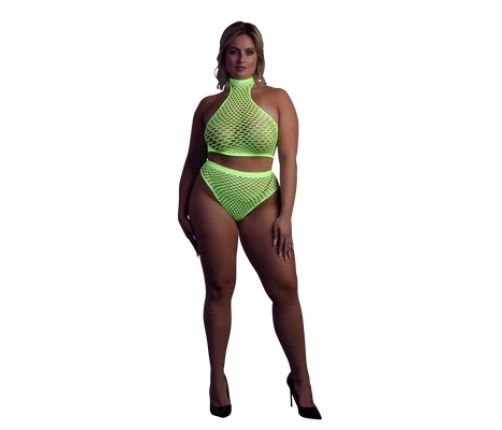 Turtle Neck and High Waist Slip