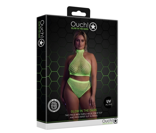 Turtle Neck and High Waist Slip