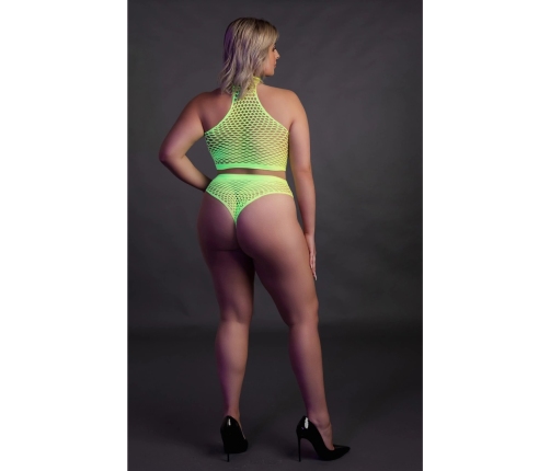 Turtle Neck and High Waist Slip