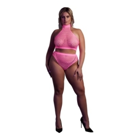 Turtle Neck and High Waist Slip