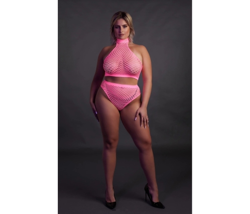 Turtle Neck and High Waist Slip