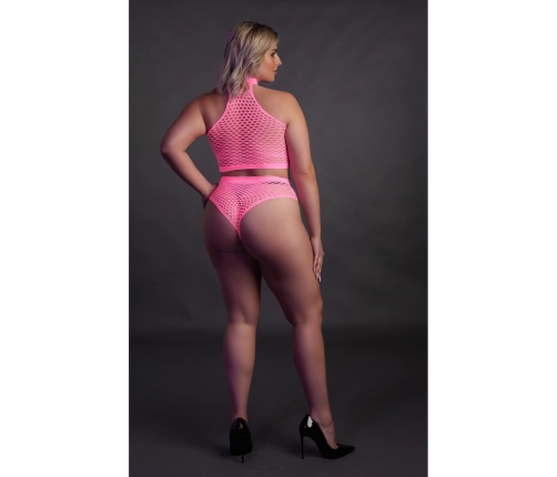 Turtle Neck and High Waist Slip
