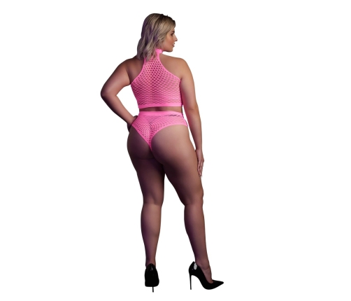 Turtle Neck and High Waist Slip