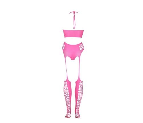 Two Piece with Crop Top and Stockings