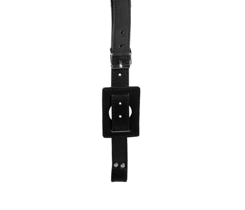 Belt with Vibrator Holder - Black