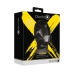 Blindfolded Mask with Breathable Ball Gag - Black