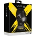Blindfolded Mask with Breathable Ball Gag - Black