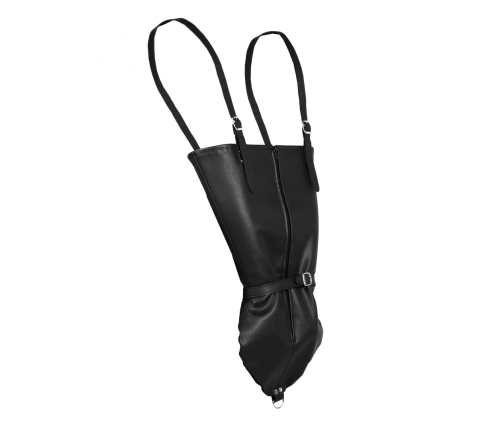 Zip-up Full Sleeve Arm Restraint - Black