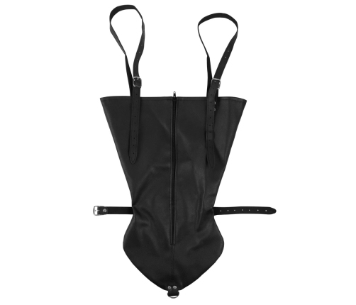 Zip-up Full Sleeve Arm Restraint - Black