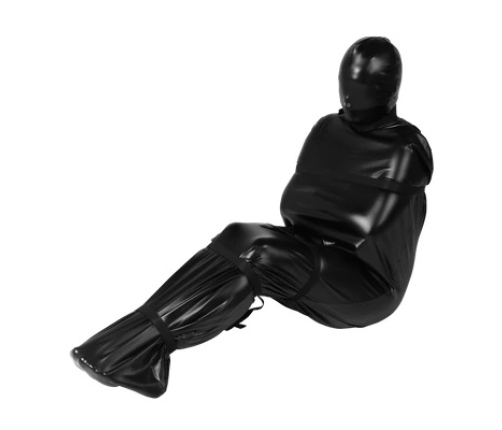 Body Bag with Nylon Straps - Black