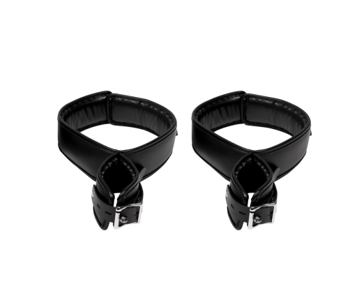 Hand and Thigh Cuffs Set - Black