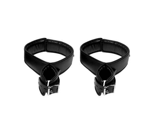 Hand and Thigh Cuffs Set - Black