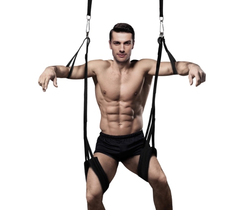 Over the Door Swing - Black