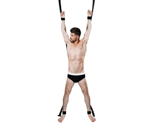 Over the Door Bondage Cross - Black