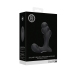 Stacked Vibrating Prostate Massager with Remote Control - Black