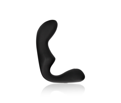 Pointed Vibrating Prostate Massager with Remote Control - Black