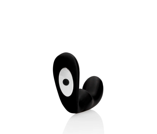 Pointed Vibrating Prostate Massager with Remote Control - Black