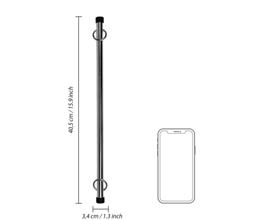 Spreader Bar - 16'' / 40 cm - Silver