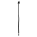 Metal Anal Plug Devil's Tail - Black