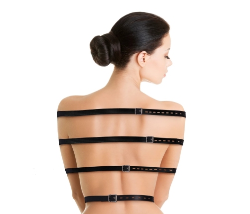 Full Body Bondage Belts - Black