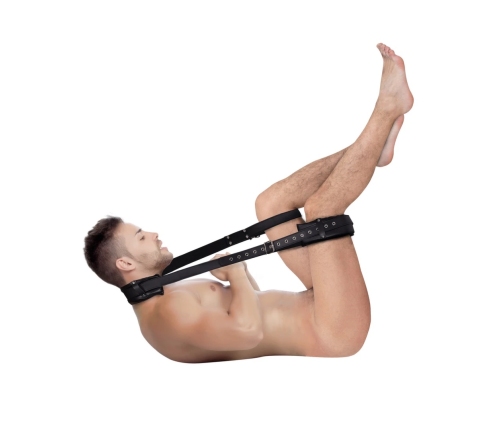 Padded Thigh Sling with Adjustable Straps - Black