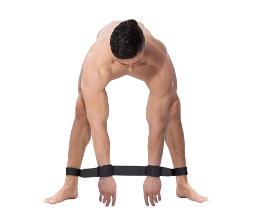 Adjustable Hand and Ankle Restraints Set - Black