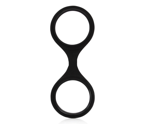 Silicone Hand Cuffs - Black