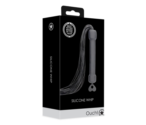 Beginners Silicone Whip - Black