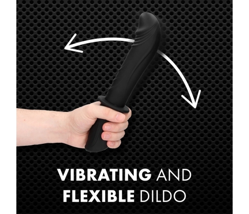 Shots Rechargeable Intimate Vibrating Device Black 10 Modes Portable