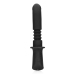 Shots Handheld Intimate Device Vibrating & Thrusting Black, 13 Modes
