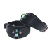 Ouch! Venice Collection Adjustable Leg Cuffs Black - Bonded Leather, Fashion Hardware