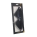 Ouch! Venice Collection Adjustable Eye Mask Black Bonded Leather