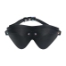 Ouch! Venice Collection Adjustable Eye Mask Black Bonded Leather