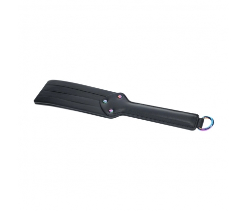 Ouch! Venice Collection Paddle Black - Elegant Bonded Leather Accessory