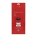 Ouch! Milan Collection Premium Blindfold Black/Red Bonded Leather