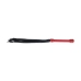 Ouch! Milan Collection Intimate Impact Flogger Black/Red Leather 55cm