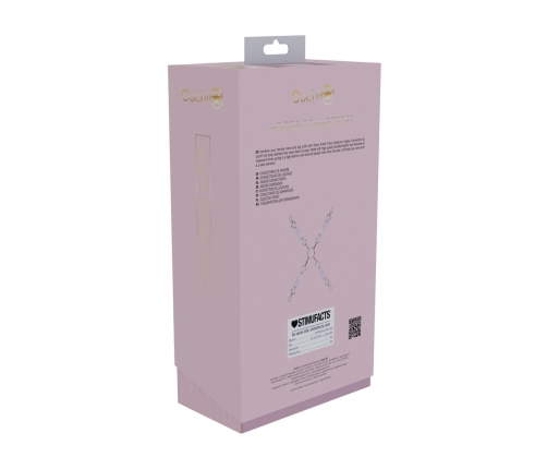 Ouch! Paris Collection Hogtie Connectors Pink - Iridescent Bonded Leather