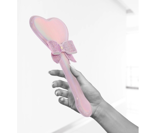 Ouch! Paris Collection Intimate Paddle Pink - Elegant Bonded Leather