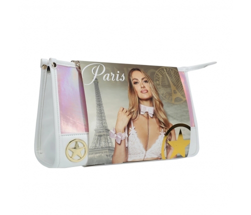 Ouch! Paris Collection Bondage Kit with Handbag Pink