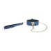 Ouch! Florence Collection Adjustable Collar with Leash Blue