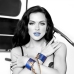 Ouch! Florence Collection Adjustable Handcuffs Blue Iridescent Finish