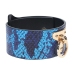 Ouch! Florence Collection Adjustable Handcuffs Blue Iridescent Finish
