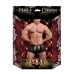 Poseidon - Shorts with Open Crotch and Back with Detachable Thong - L/XL - Black