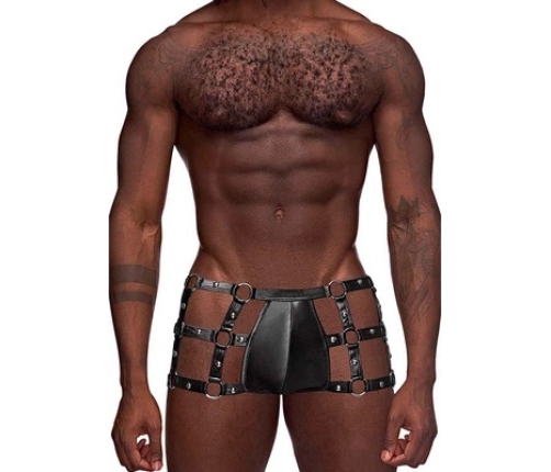 Vulcan - Cut Out Cage Short - S/M - Black