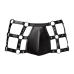 Vulcan - Cut Out Cage Short - S/M - Black