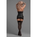 Selene - Sexy Faux Leather Mini Dress with Side Openings - S/M