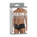 Shorts with Zipper - S/M - Black